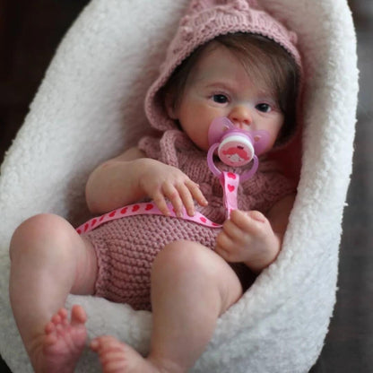 19 Zoll realistische Molly offene Augen Reborn Puppe Mädchen-Meadow