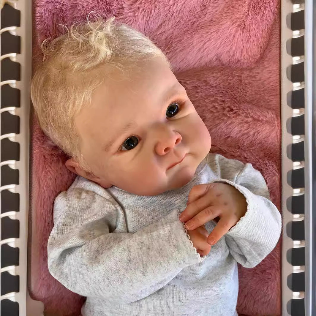 18 Zoll Rod Offene Augen Reborn Jungen Puppen-Bettie