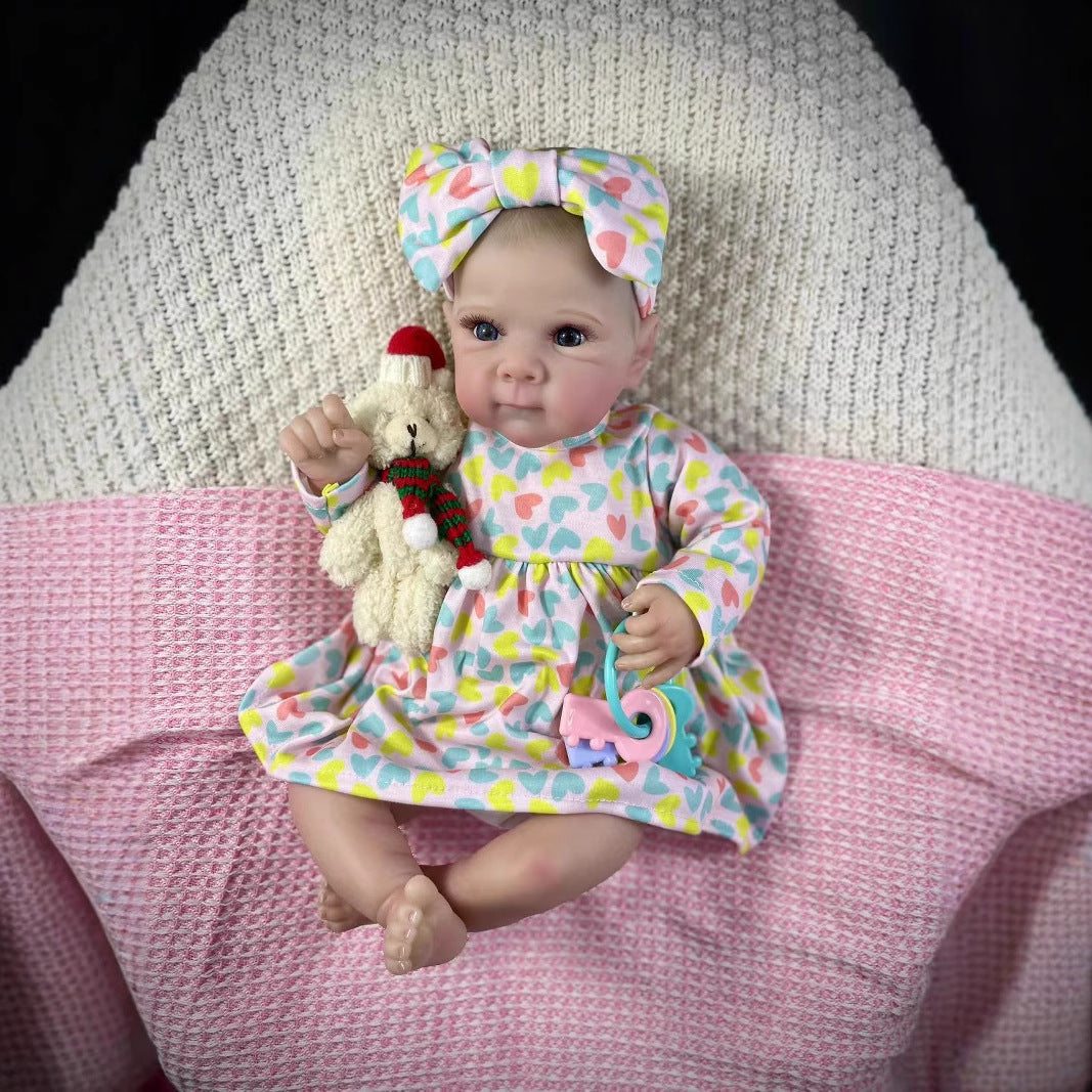 18 Zoll Kristall Offene Augen Stoffkörper Bettie Reborn Puppe