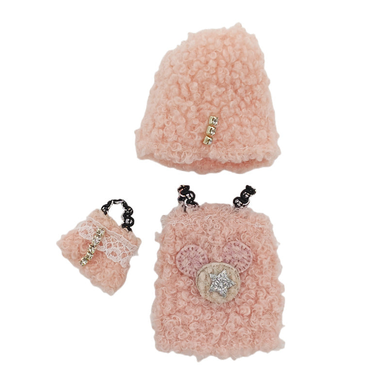 Cartoon-Kleid für 6 Zoll (15 cm) Minipuppen