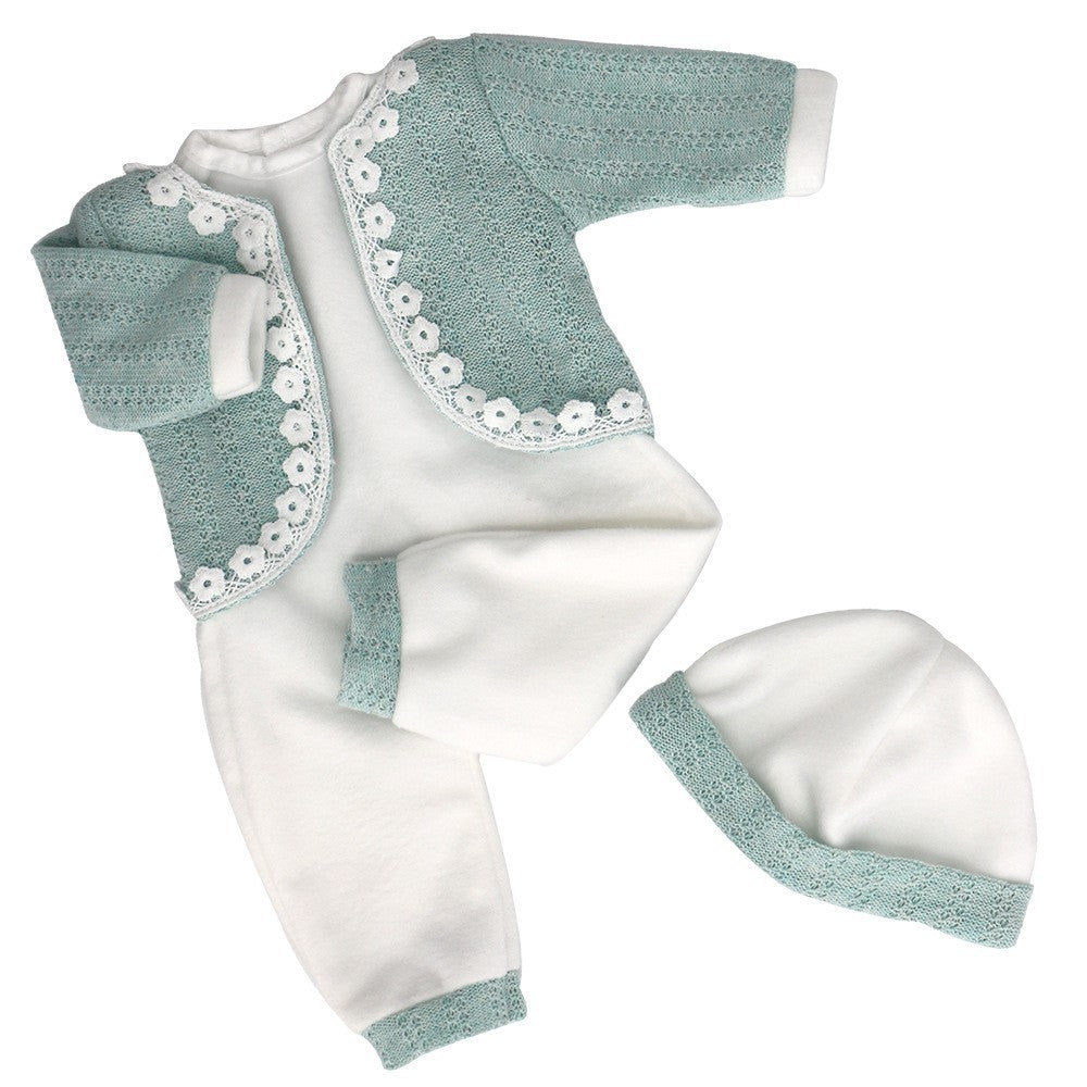 Süße Kleidung mit Hut für 16-18 Zoll Reborn Puppen