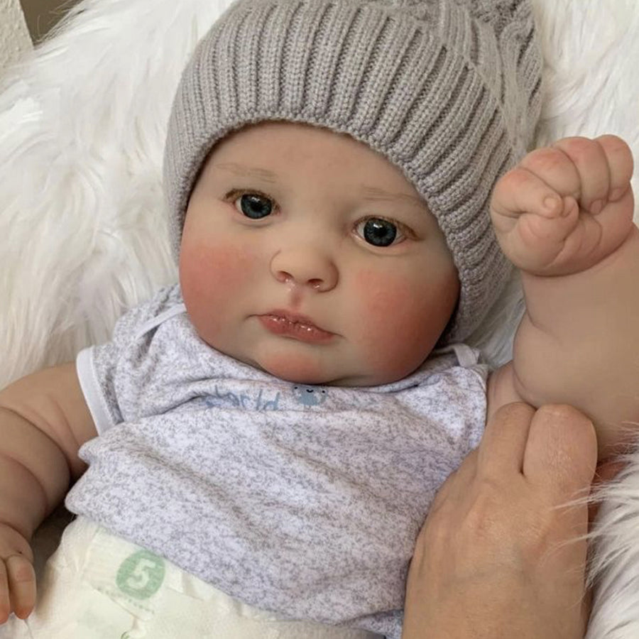 24 Zoll Rebornpuppen mit offenen Augen -Joseph