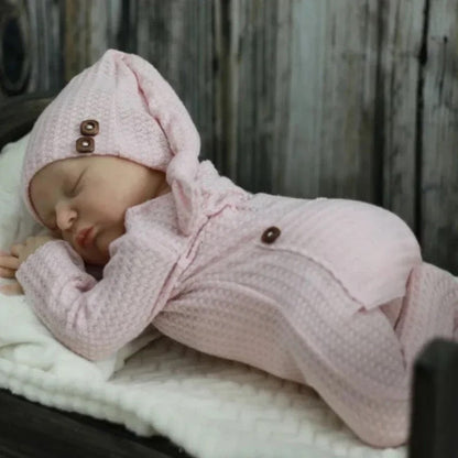 20 Zoll Cecilia Geschlossene Augen Reborn Puppen-Laura