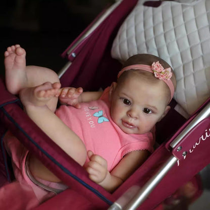 Süße 21 Zoll süße Reborn Babypuppen ohne Haare-Jaylan