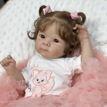 18 Zoll weiches und kuscheliges Reborn Babypuppen Mädchen – Bettie