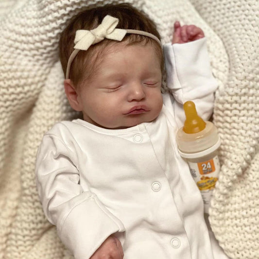 20 Zoll Delia Reborn Puppe Mädchen mit geschlossenen Augen - Rosalie