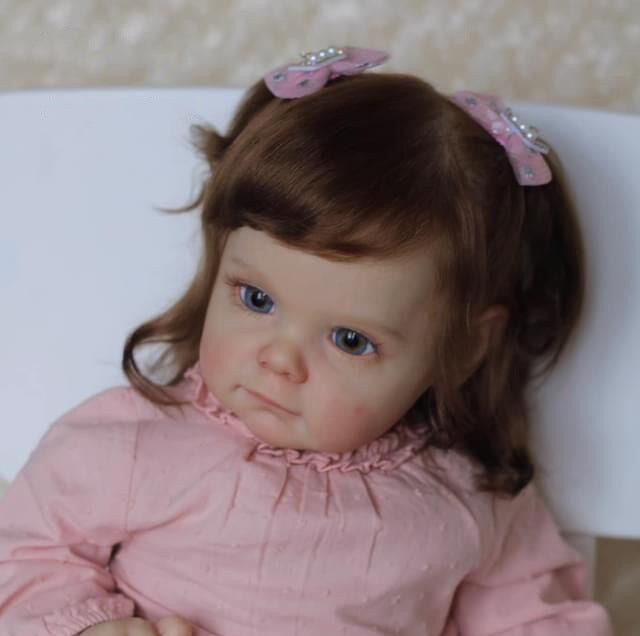 Francis 24 Zoll Rebornpuppe mit offenen Augen - Maggie