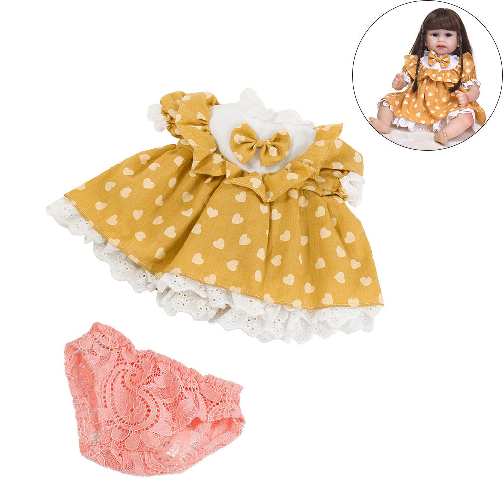Kleidungsset für 17–19 Zoll Reborn-Puppen