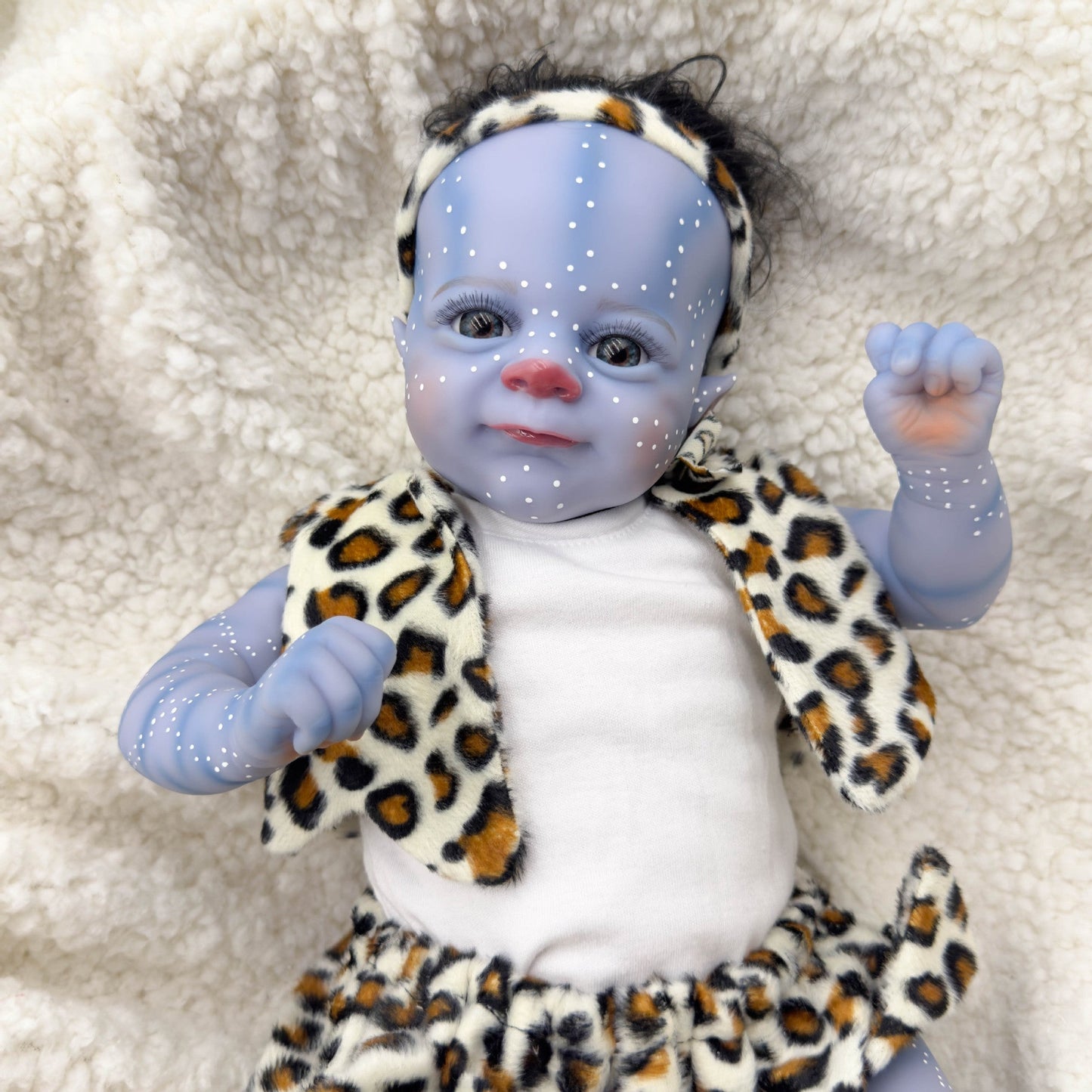18 Zoll Reborn Baby Avatar mit offenen Augen