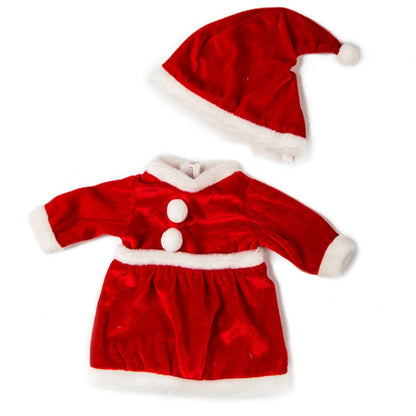 Weihnachtspuppenkleidung für 18 Zoll Reborn-Puppen