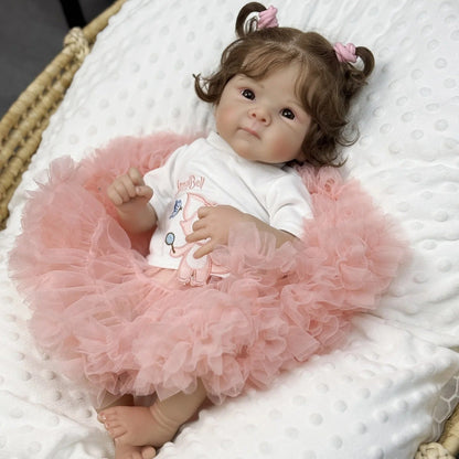 18 Zoll weiches und kuscheliges Reborn Babypuppen Mädchen – Bettie