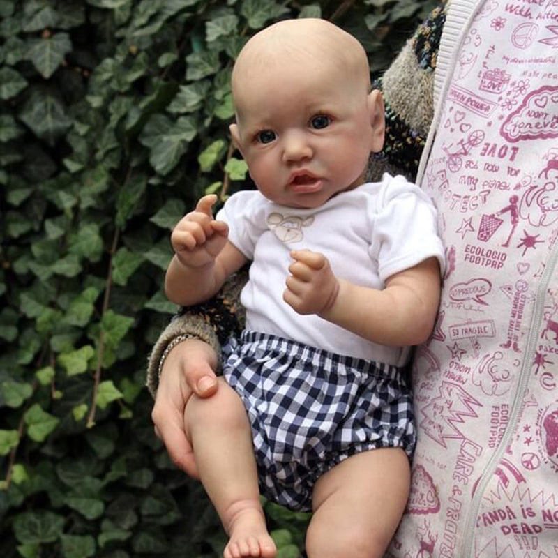 Doris Realistische 22 Zoll 55 cm Reborn Puppe Mädchen - Saskia