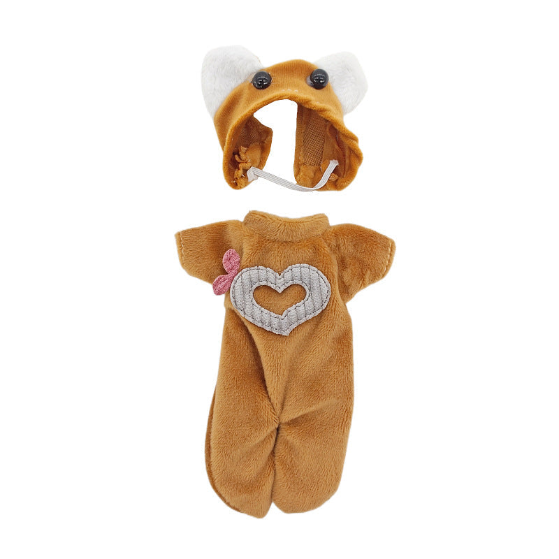 Cartoon-Kleid für 6 Zoll (15 cm) Minipuppen