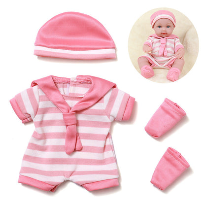 3-teiliges Schal/Kleidungsset für 30cm Reborn-Puppen