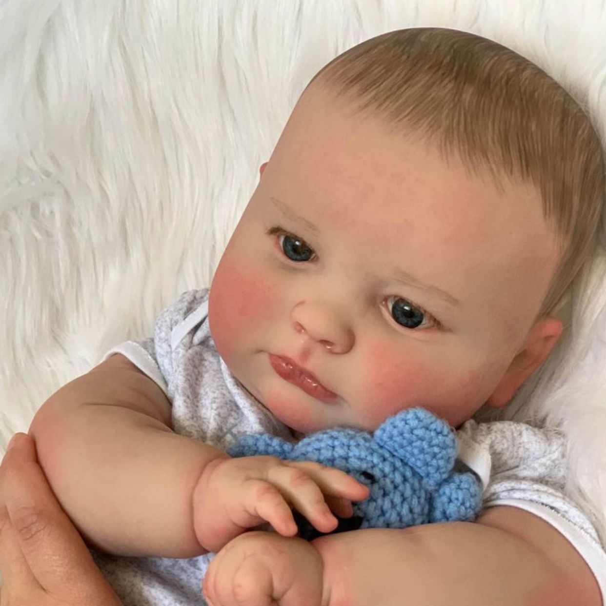24 Zoll Rebornpuppen mit offenen Augen -Joseph