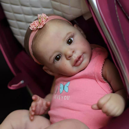 Süße 21 Zoll süße Reborn Babypuppen ohne Haare-Jaylan