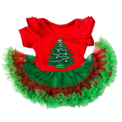 Weihnachtspuppenkleidung für 18 Zoll Reborn-Puppen