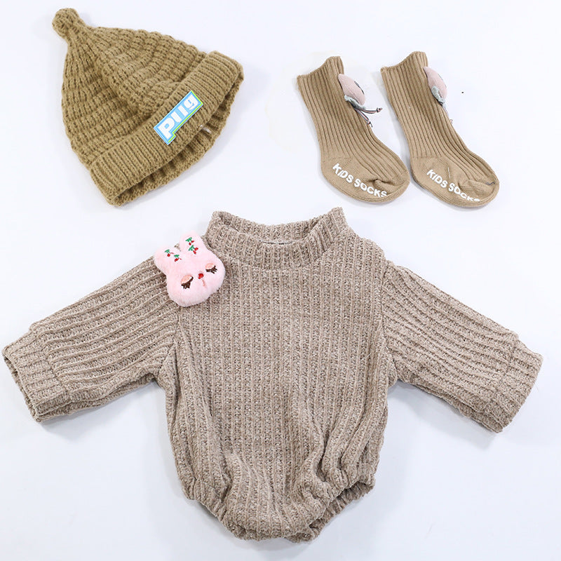 3-teilige Reborn-Puppenkleidung für 22-24 Zoll Reborn-Puppen
