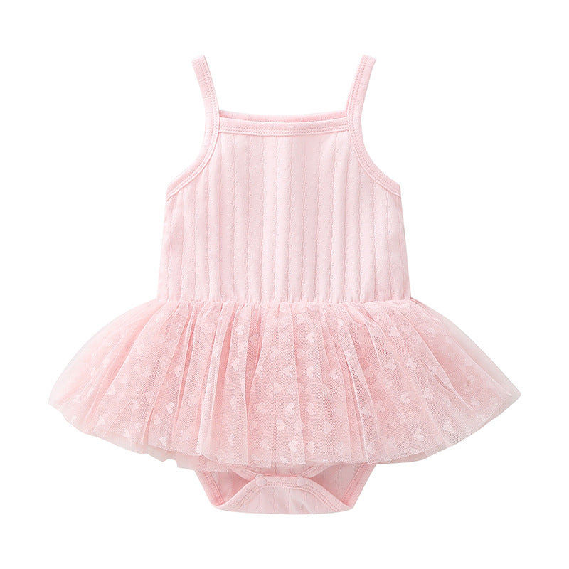 Zweiteiliges Trägerkleid- und Jackenset für 22-Zoll-Puppen