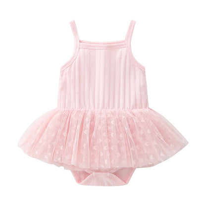 Zweiteiliges Trägerkleid- und Jackenset für 22-Zoll-Puppen