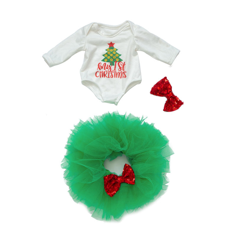 Weihnachtspuppenkleidung für 18 Zoll Reborn-Puppen