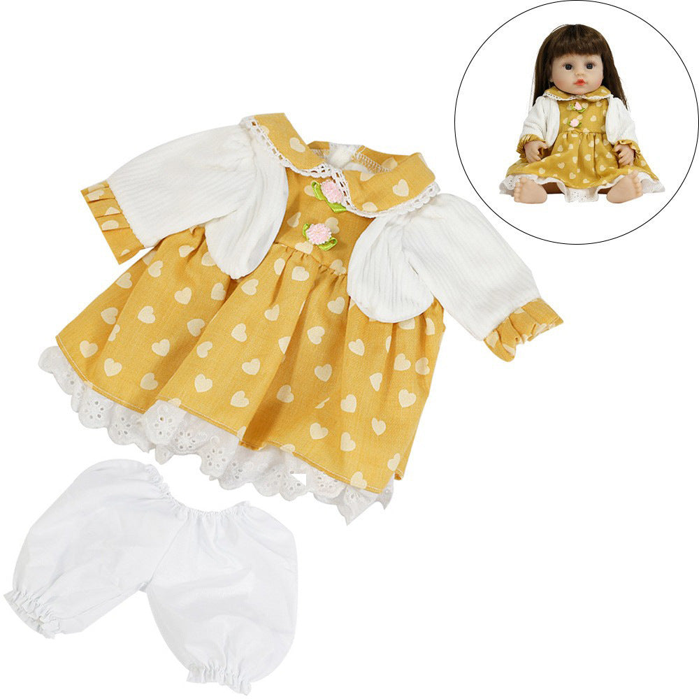 Kleidungsset für 17–19 Zoll Reborn-Puppen