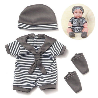 3-teiliges Schal/Kleidungsset für 30cm Reborn-Puppen