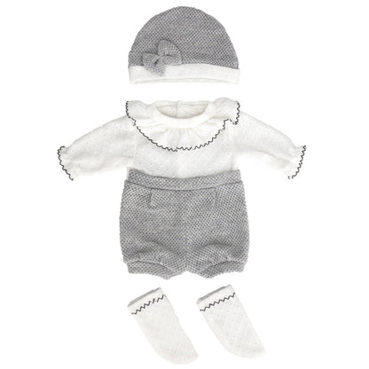 Süße Kleidung mit Hut für 16-18 Zoll Reborn Puppen