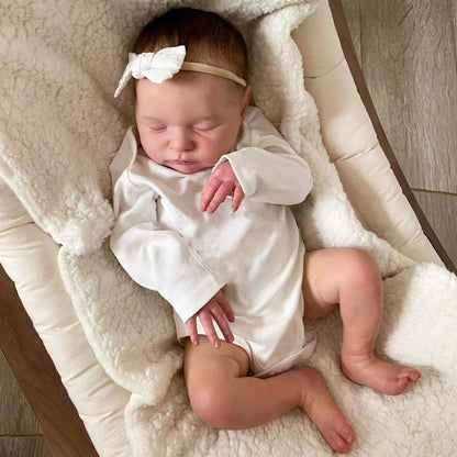 20 Zoll Delia Augen schließen Reborn Puppen-Laura