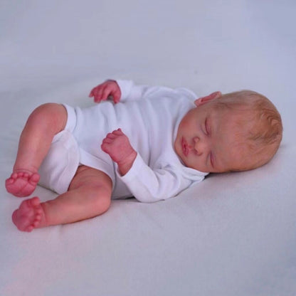 19 Zoll Noel Geschlossene Augen Reborn Babypuppen-Romy