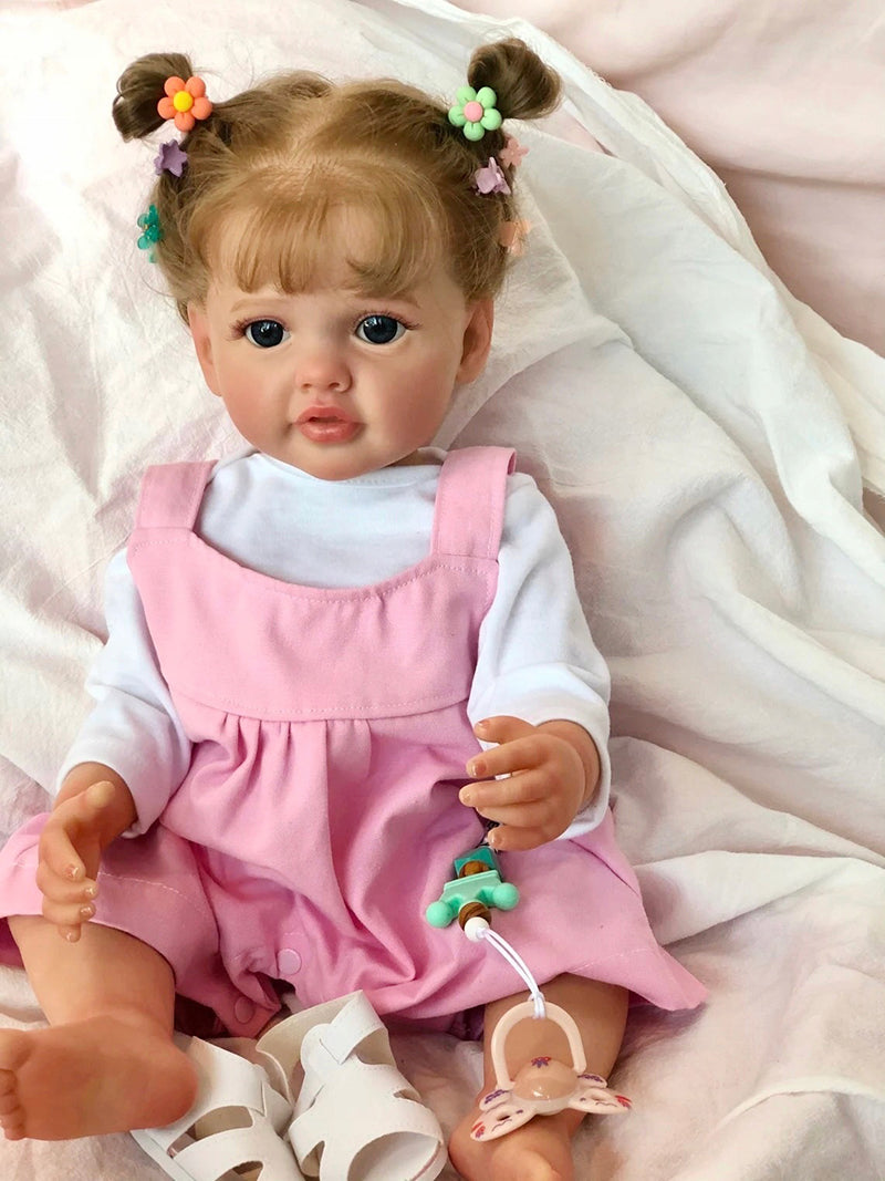 22 Zoll Lebensechte Süss Matilda Reborn Puppen Mädchen-Betty