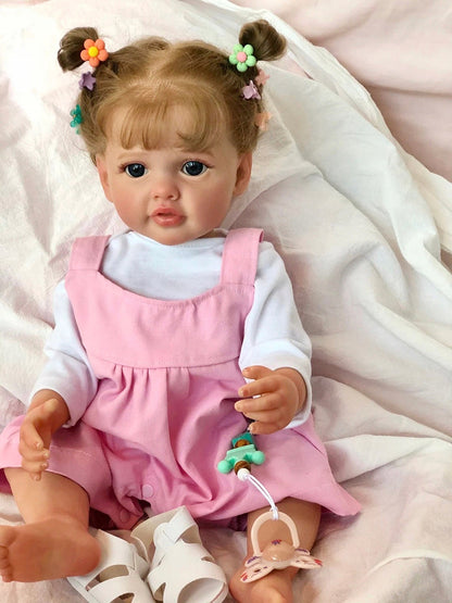22 Zoll Lebensechte Süss Matilda Reborn Puppen Mädchen-Betty