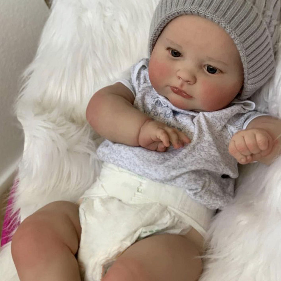 24 Zoll Rebornpuppen mit offenen Augen -Joseph