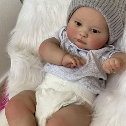 24 Zoll Rebornpuppen mit offenen Augen -Joseph