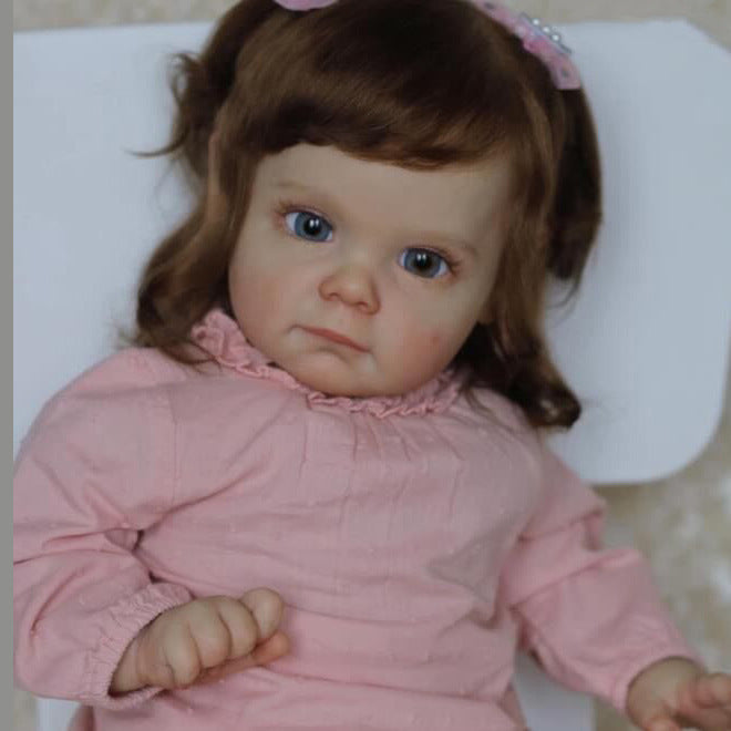 Francis 24 Zoll Rebornpuppe mit offenen Augen - Maggie