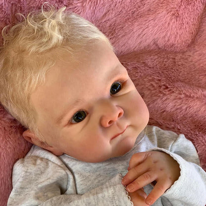 18 Zoll Rod Offene Augen Reborn Jungen Puppen-Bettie