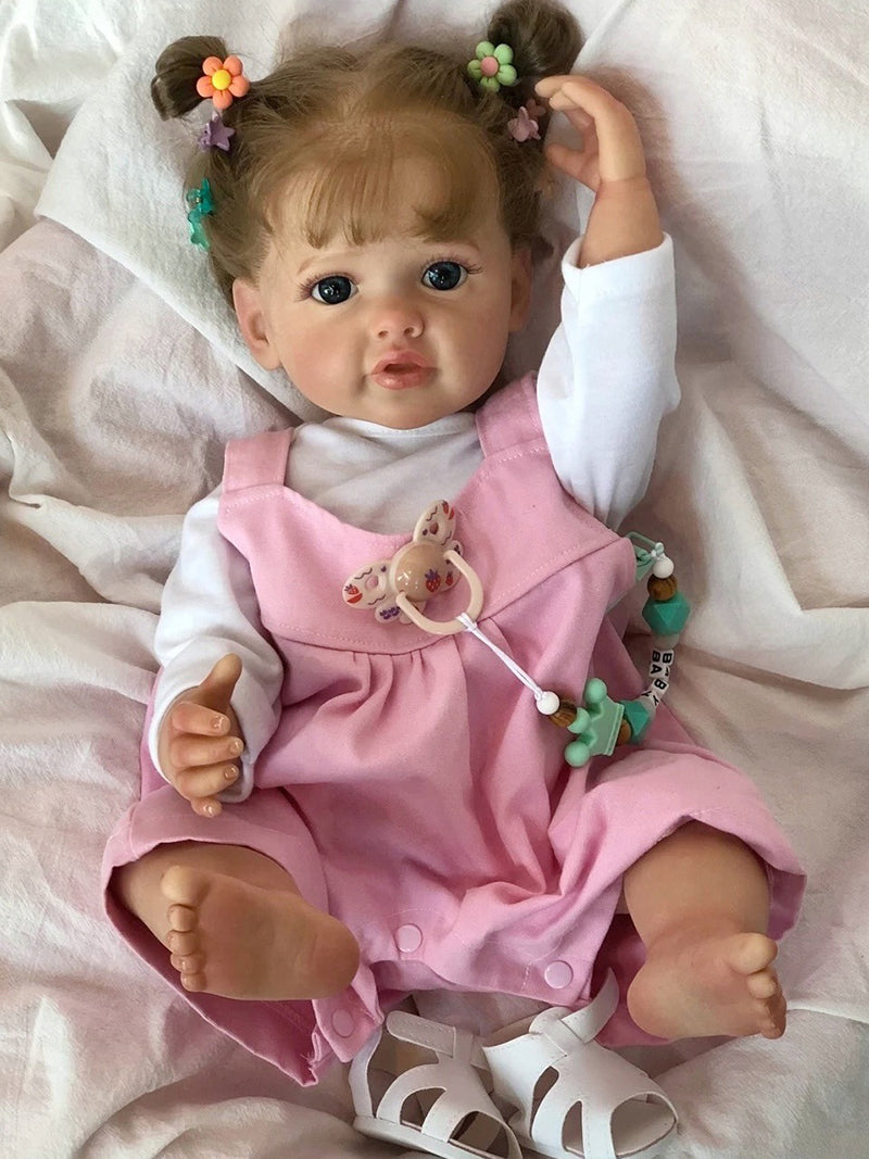 22 Zoll Lebensechte Süss Matilda Reborn Puppen Mädchen-Betty