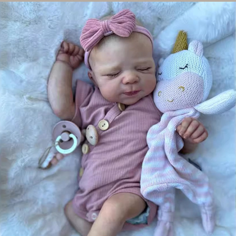 19 Zoll wirklich schlafende Susanna Reborn Puppe
