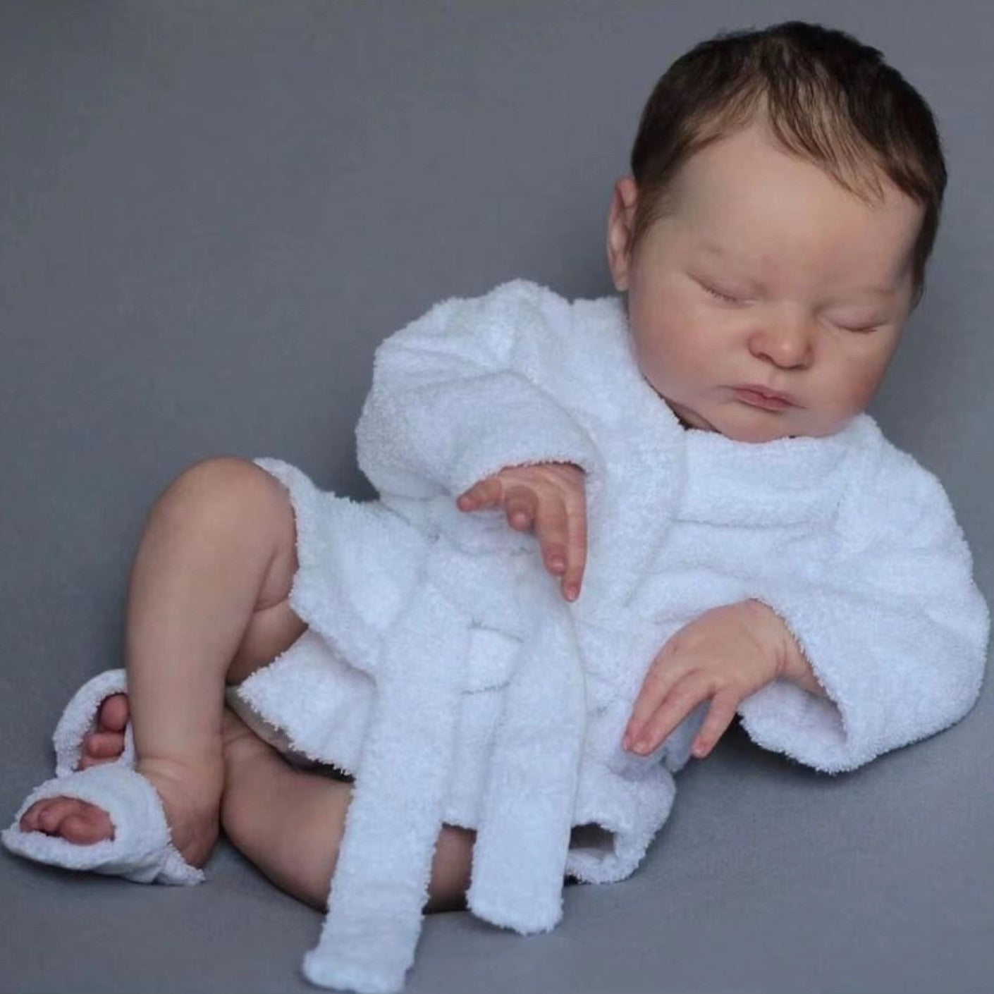 20 Zoll Barry Reborn Puppe mit geschlossenen Augen - Laura