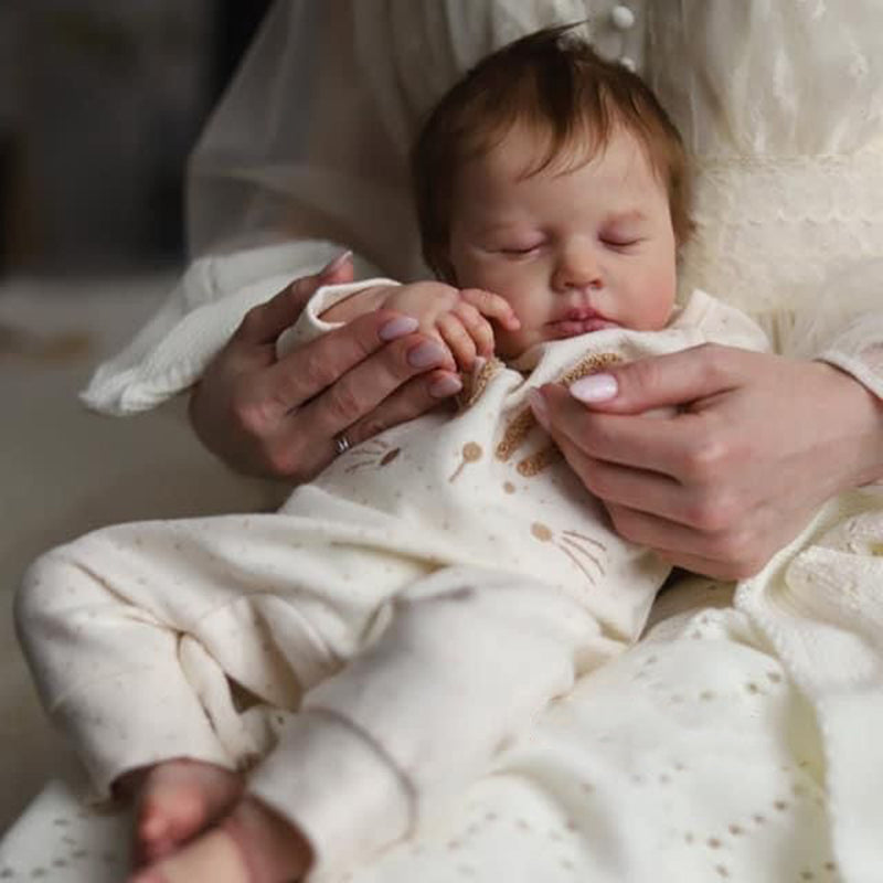 20 Zoll Reborn Babypuppe Jungen/Mädchen mit geschlossenen Augen