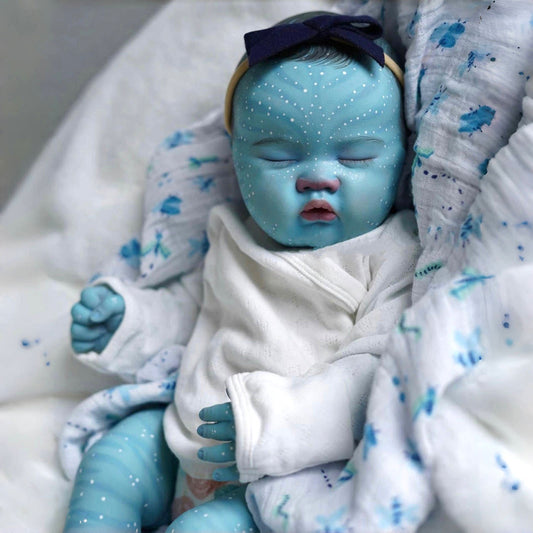 21 Zoll Augen schließen Reborn Puppe Avatar-Ashia