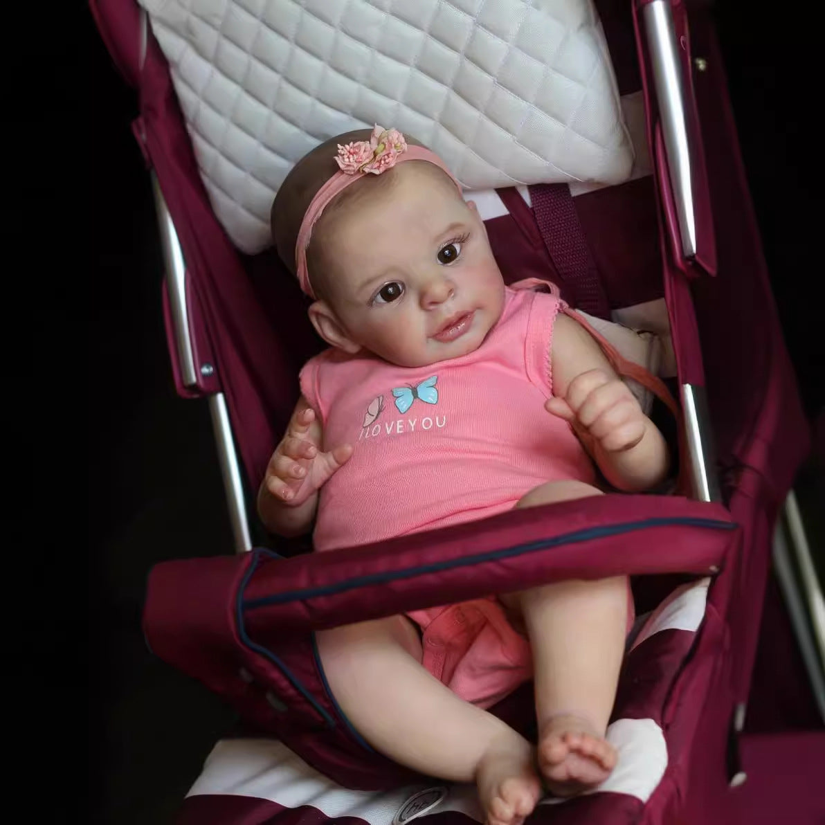 Süße 21 Zoll süße Reborn Babypuppen ohne Haare-Jaylan