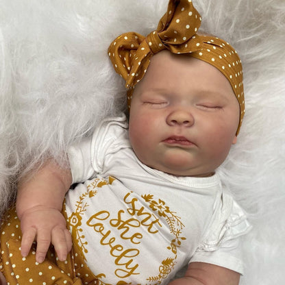60 cm kuschelige Reborn Puppen mit offenen Augen-Joseph