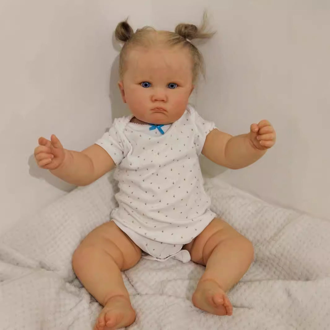 24 Zoll Reborn Puppe mit offenen Augen - Charlotte