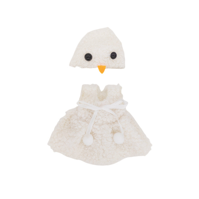 Süße Prinzessinnen-Weihnachtsoutfits für 15 cm Mini Reborn Puppen