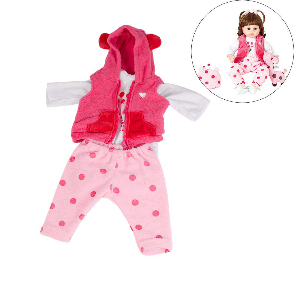 Kleidungsset für 17–19 Zoll Reborn-Puppen