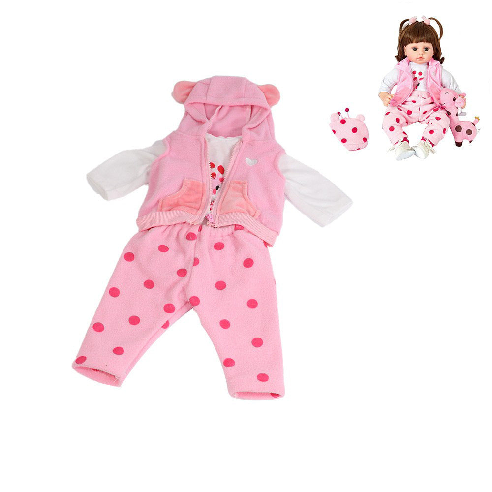 Kleidungsset für 17–19 Zoll Reborn-Puppen
