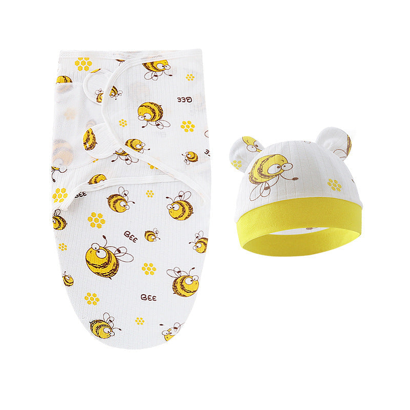 Sommerlicher Babyschlafsack Aus Reiner Baumwolle Mit Aufdruck