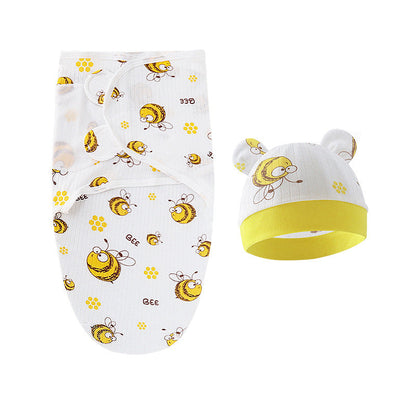 Sommerlicher Babyschlafsack Aus Reiner Baumwolle Mit Aufdruck