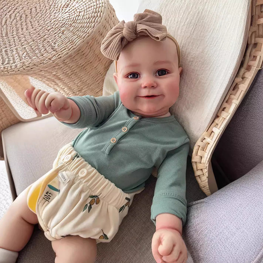 20 Zoll Selena Reborn Puppen mit offenen Augen-Maddie